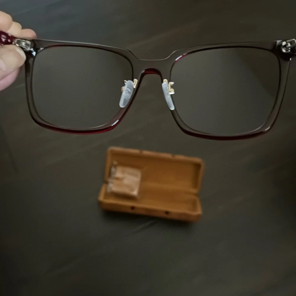 😎 MCM 56MM Burgundy Sunglasses
